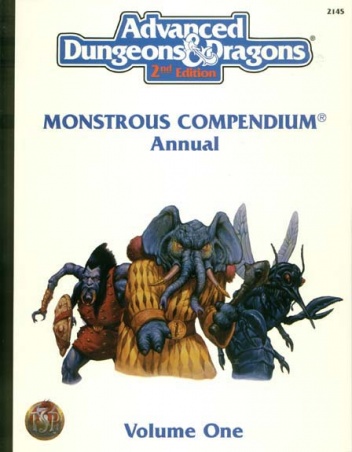 Monstrous Compendium Annual Volume One - David Wise