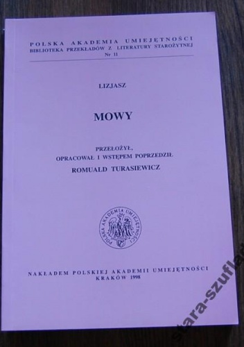 Mowy - Lizjasz