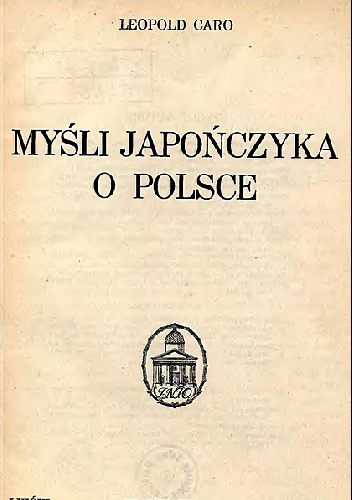Myśli Japończyka o Polsce