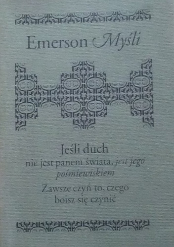 Myśli - Ralph Waldo Emerson