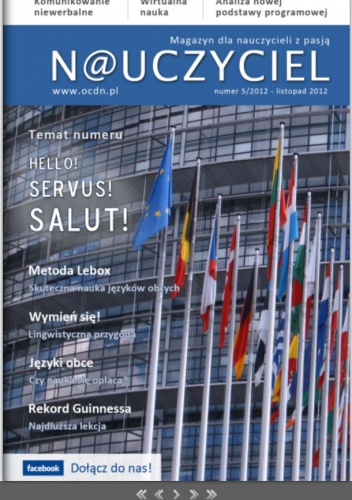 N@uczyciel. Magazyn dla nauczycieli z pasją, nr 5/2012 - Redakcja magazynu N@uczyciel