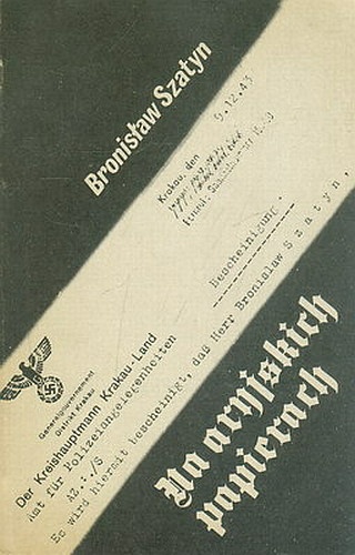 Na aryjskich papierach - Bronisław Szatyn