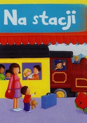 Na stacji. Pociągnij i przesuń