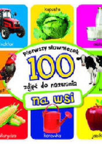 Na wsi. Pierwszy słowniczek. 100 zdjęć do nazwania - Anna Wiśniewska