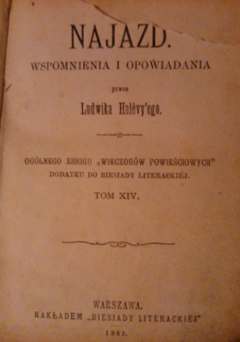 Najazd. Wspomnienia i opowiadania - Ludovic Halévy