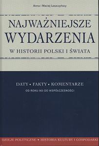 Najważniejsze wydarzenia w historii Polski i świata Daty fakty komentarze. Od 960 r. do współcz. - Anna Leszczyńska, Maciej Leszczyński