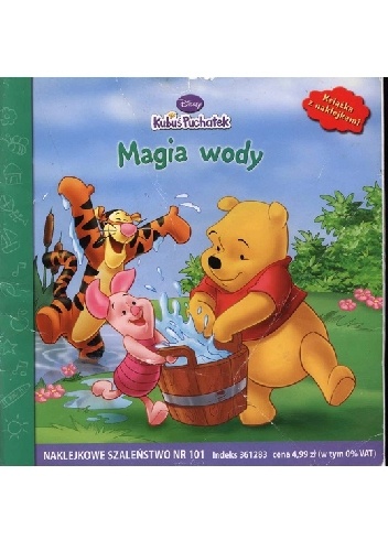 Naklejkowe szaleństwo nr 101. Kubuś Puchatek. Magia wody. - Lisa Ann Marsoli