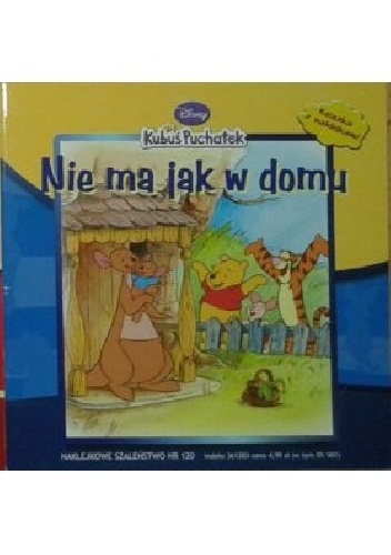 Naklejkowe szaleństwo nr 120. Kubuś Puchatek. Nie ma jak w domu - Nancy Parent