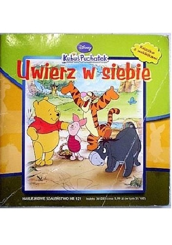 Naklejkowe szaleństwo nr 121. Kubuś Puchatek. Uwierz w siebie - Walt Disney
