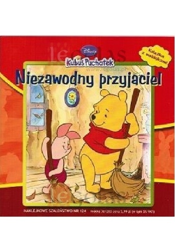 Naklejkowe szaleństwo nr 124. Kubuś Puchatek. Niezawodny przyjaciel - Walt Disney