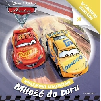 Naklejkowe szaleństwo nr 207. Auta 3. Miłość do toru - praca zbiorowa