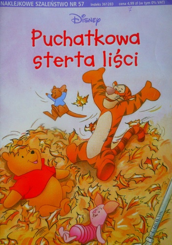 Naklejkowe szaleństwo nr 57. Kubuś Puchatek. Puchatkowa sterta liści - Alan Alexander Milne