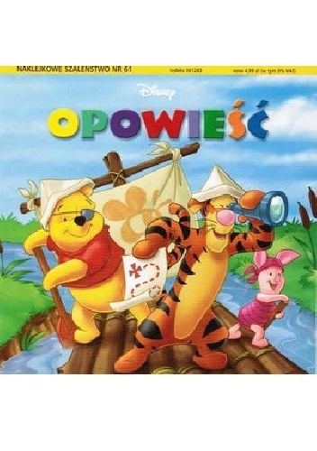 Naklejkowe szaleństwo nr 61. Kubuś Puchatek. Opowieść - Nancy Parent