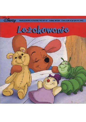 Naklejkowe szaleństwo nr 67. Kubuś Puchatek. Leżakowanie - Walt Disney