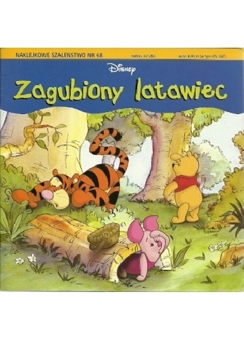 Naklejkowe szaleństwo nr 68. Kubuś Puchatek. Zagubiony latawiec - Walt Disney