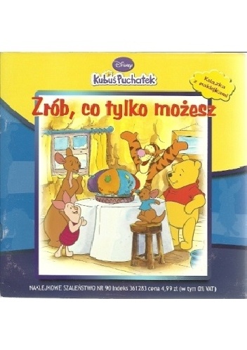 Naklejkowe szaleństwo nr 90. Kubuś Puchatek. Zrób, co tylko możesz - Catherine McCafferty