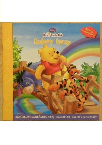 Naklejkowe szaleństwo nr 99. Kubuś Puchatek. Kolory tęczy - Barbara Layman