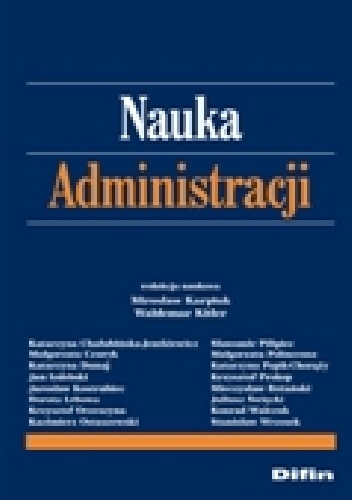 Nauka administracji - Waldemar Kitler, Mirosław Karpiuk