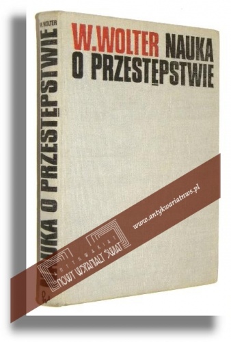 Nauka o przestępstwie - Władysław Wolter