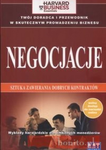 Negocjacje Sztuka zawierania dobrych kontraktów - Anna Żółcińska
