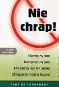 Nie chrap! - Maier Karl F.
