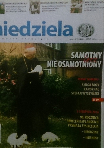 Niedziela, 31/2014 - Redakcja tygodnika Niedziela