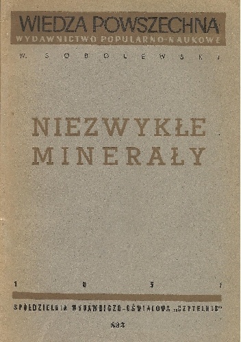 Niezwykłe minerały - Witalij Sobolewski