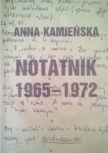 Notatnik 1965-1972 - Anna Kamieńska