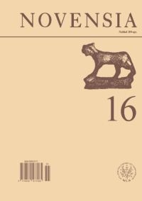 Novensia 16 - Redakcja rocznika Novensia