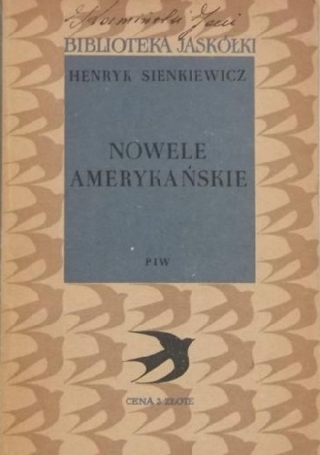 Nowele amerykańskie - Henryk Sienkiewicz