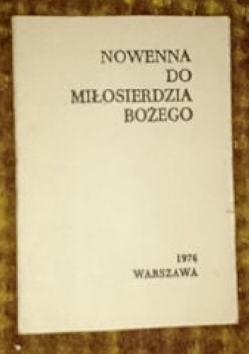 Nowenna do miłosierdzia bożego