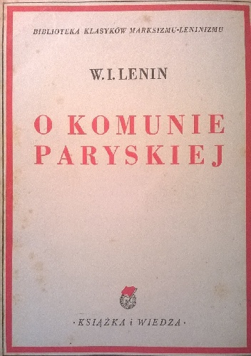O Komunie Paryskiej - Włodzimierz Lenin