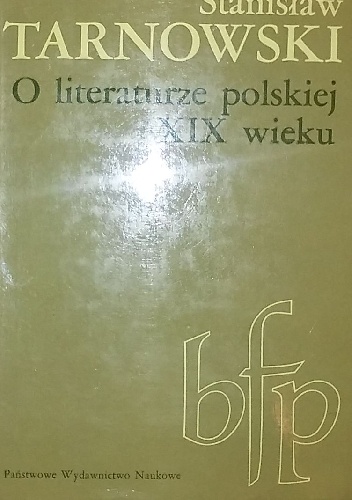 O literaturze polskiej XIX wieku - Stanisław Tarnowski