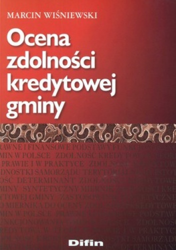 Ocena zdolności kredytowej gminy - Marcin Wiśniewski