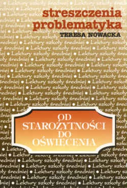Od starożytności do oświecenia - Nowacka