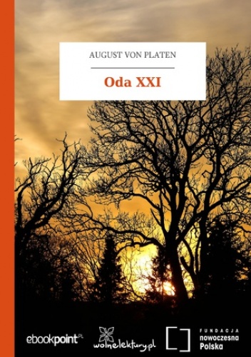 Oda XXI - von Platen August