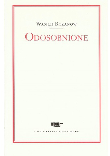 Odosobnione - Wasilij W. Rozanow