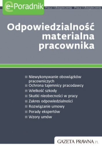 Odpowiedzialność materialna pracowników - praca zbiorowa