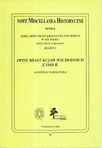 Opisy miast Kujaw Wschodnich z 1860 r. - Marian Kallas