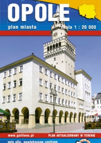 Opole. Plan miasta. 1:20 000 Plan