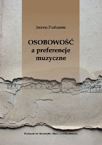 Osobowość a preferencje muzyczne - Joanna Posłuszna