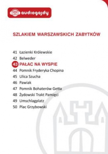 Pałac na wyspie w Łazienkach. Szlakiem warszawskich zabytków - Ewa Chęć