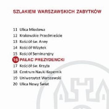 Pałac Prezydencki. Szlakiem warszawskich zabytków - Ewa Chęć