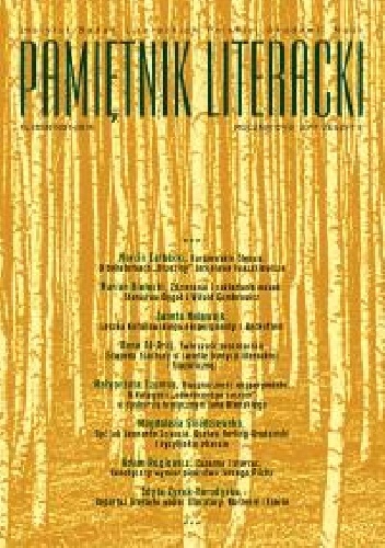 Pamiętnik Literacki nr 4 / 2017 - Redakcja Pamiętników Literackich