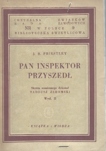 Pan inspektor przyszedł - J. B. Priestley