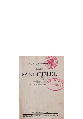 Pani Hjelde - Sigrid Undset
