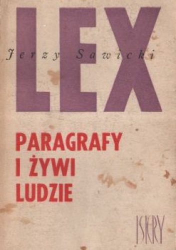 Paragrafy i żywi ludzie - Jerzy Sawicki