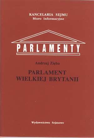 Parlament Wielkiej Brytanii - Andrzej Zięba