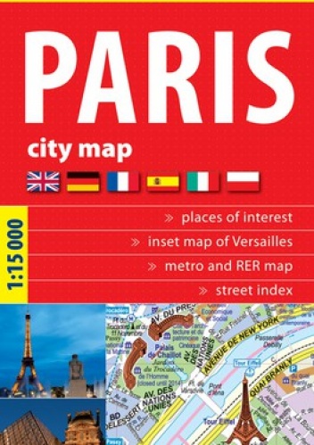 Paryż. Plan miasta. 1:15 000 ExpressMap