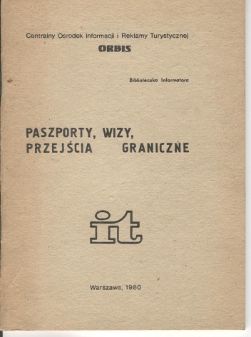 Paszporty, wizy, przejścia graniczne - praca zbiorowa